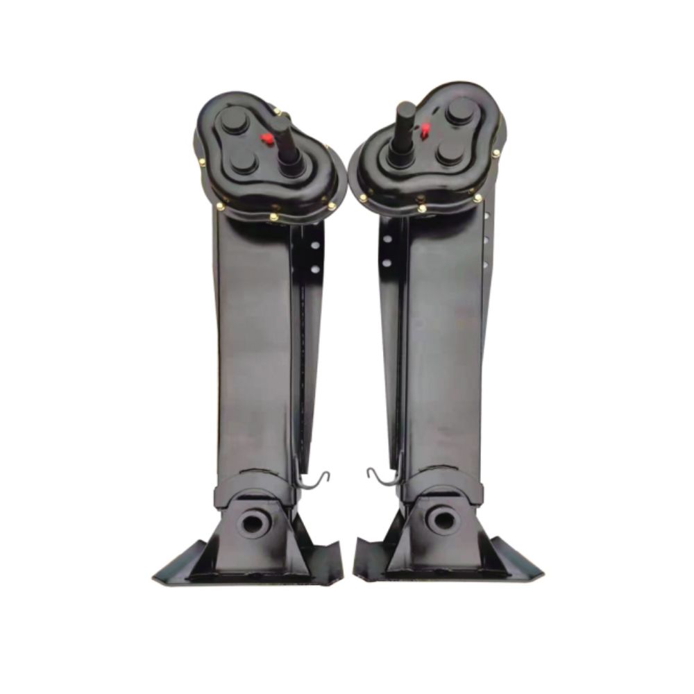 Fully enclosed externalsingle action support leg